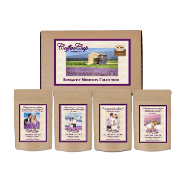 Five Star Coffee Coffe Cup Moments Signature Romance Sampler Package Valentines Day Gourmet Coffee Gift Set